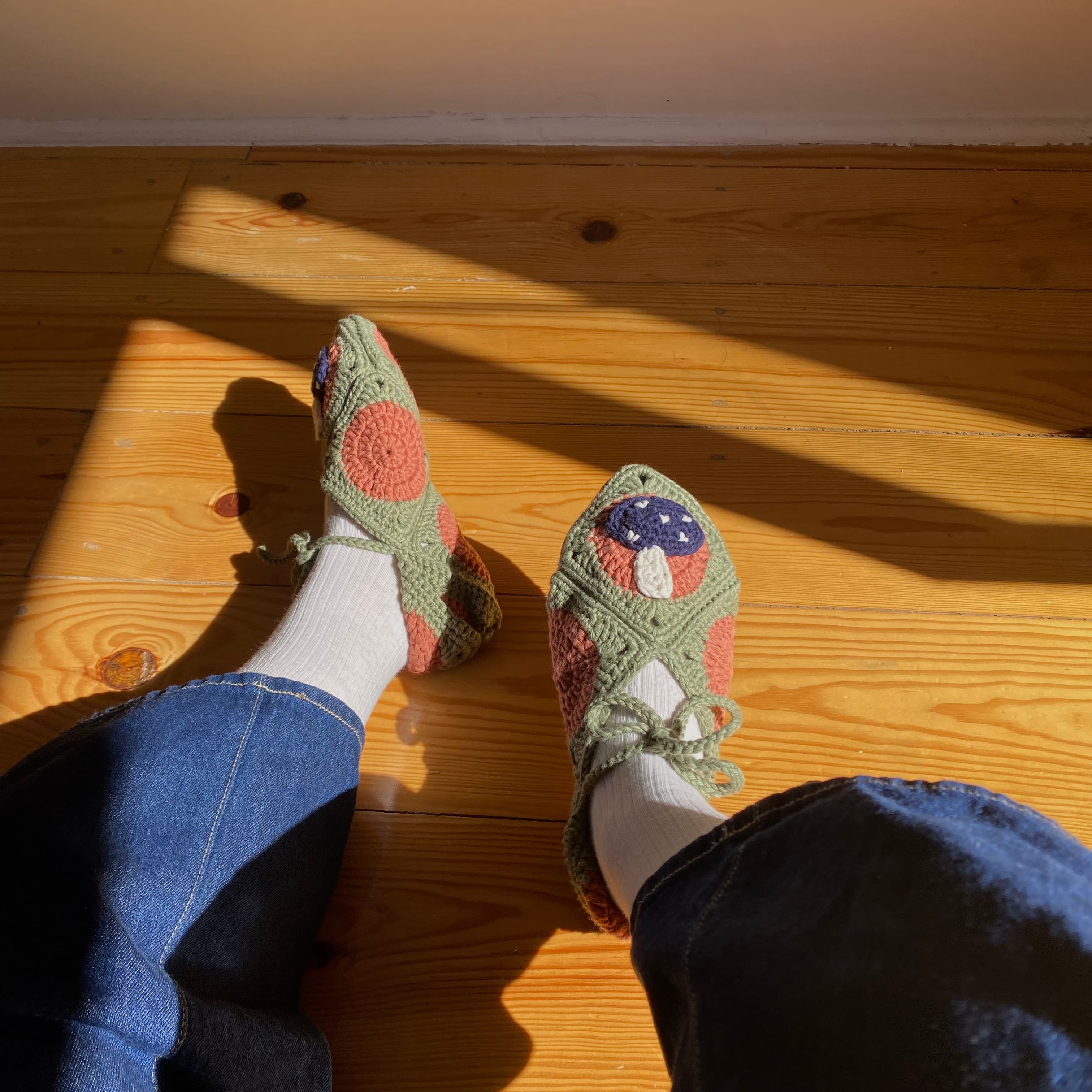 Mushroom Slippers